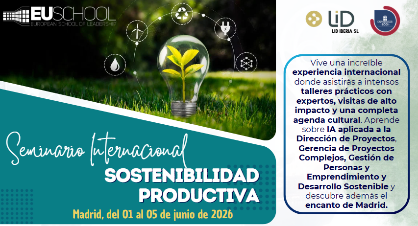 SEMINARIO INTERNACIONAL - SOSTENIBILIDAD PRODUCTIVA